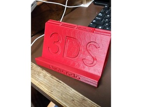 3ds charging stand video games nintendo 3d print model - Mito3D