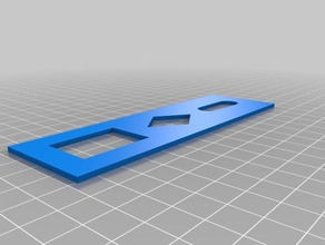 erm entity-relationship-modell zeichenschablonesign template learning 3d print model - Mito3D