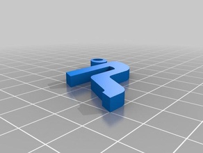 fiat punto 3d baskı Anahtarlık 3d print model - Mito3D