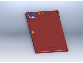 kanto pokedex de identificación del titular la tarjeta video juegos nintendo caso pokemon 3d print model - Mito3D