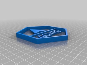 aqyre logotipo 1 3 d impresión 3d print model - Mito3D