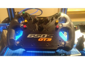 650s gt3 badge video games fanatec iracing logitech osw simracing thrustmaster 3d print model - Mito3D