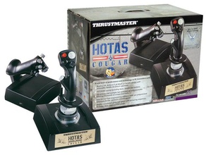 thrustmaster cougar joystick soportes equipo 3d print model - Mito3D