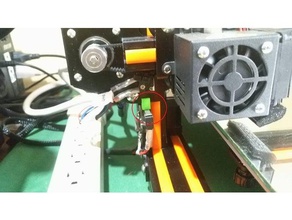 endstop mirror adapter anet e12 3d printer parts 3d print model - Mito3D
