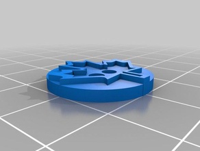 final button 3d printing 3d print model - Mito3D