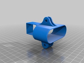 gopro Akku-mount diy mount 3d print model - Mito3D