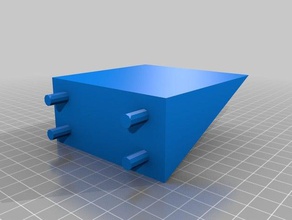 meine angepasste sockel Regal pegboards Organisation 3d print model - Mito3D