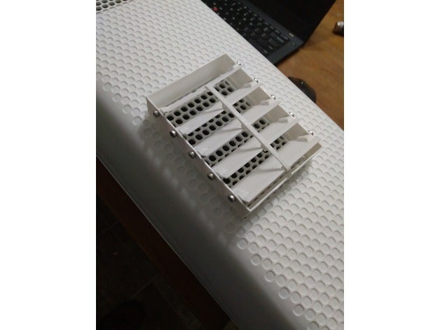 air flow vent holmes purifier household airfilter filter deflector duct 3D print model - Mito3D