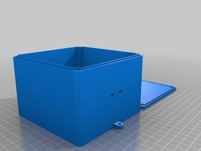 googl wifi enclosure waterproof electronics customized 3d print model - Mito3D