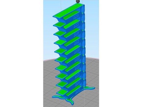 flux3d temperatura torre di prova fisso la stampa i test flux 3d flusso delta 3d print model - Mito3D