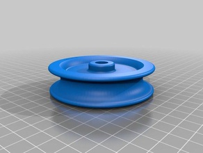 mon personnalisés simple poulie bricolage 3d print model - Mito3D