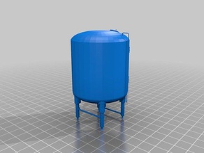 química calderas de gas cyclinders los juguetes juegos 28mm fo4 fww tnt 3d print model - Mito3D