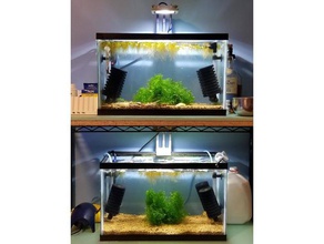 aquarium led de projecteur réservoir montage les animaux compagnie 3d print model - Mito3D