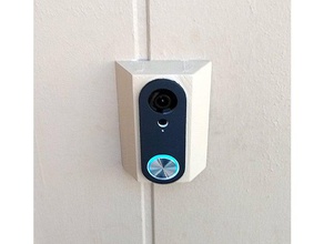 simplisafe doorbell case household 3d print model - Mito3D