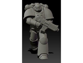 tactical armoured space soldier models 3d print model - Mito3D