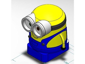 minion bob 3d impresión 3d print model - Mito3D