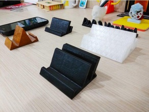 mobile phone cum visiting card stand office business cards iphone tablet 3d print model - Mito3D