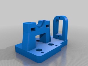 e3dv6 bowden x-taşıma mount servo prob yazıcı ekstruderler prusa i3 reprap 3d print model - Mito3D