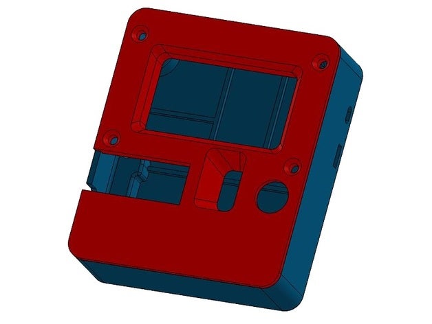 ultimate componente verificador caso de lcr-t4 lcr-t3 eletrônica 18650 bateria lcd lipo transistor testador 3D print model - Mito3D