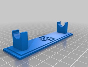 fantastic beasts wand holder v2 3d printing 3d print model - Mito3D