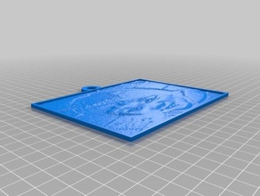 lur 2d art personnalisé 3d print model - Mito3D