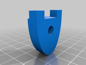 chasseur bouchon d'amorçage L'imprimante 3d L'impression abs abstraite de démarrage pla yeggi 3d print model - Mito3D