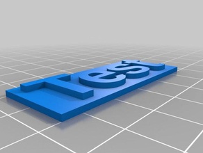 test organization customized 3d print model - Mito3D