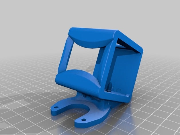 ak fs yüksek soporte con filtro nd 3d yazıcı parçalar akfs Kare Dağı 3D print model - Mito3D