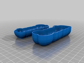 sarah Textfeld Container angepasst 3d print model - Mito3D