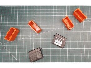 gopro hero batteria di ricambio titolare impilabile la fotocamera aaa caso 7 fotografia 3d print model - Mito3D