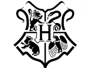 hogwarts estêncil 2d harry potter 3d print model - Mito3D