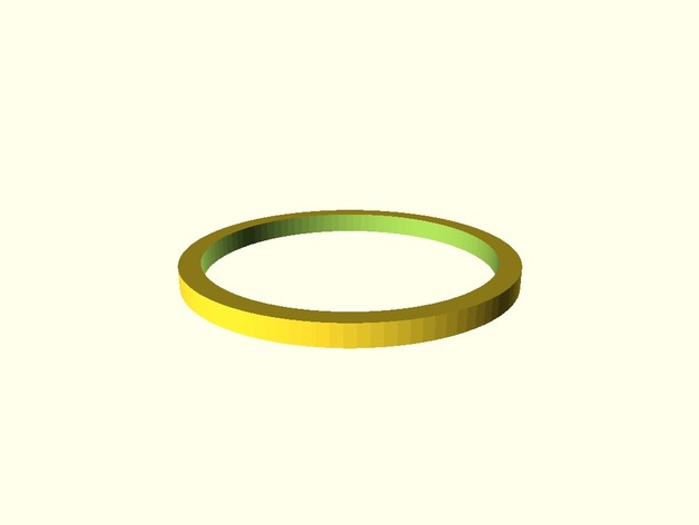 personalizável rolo anel a cozinha jantar 3D print model - Mito3D