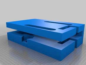 endstopdetecteur r&eacuteglable 3d la impresión rglable alfawise u10 sub-20 aleta tope final 3d print model - Mito3D