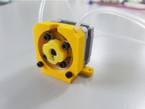 nema-17 peristaltic pump parts 3d print model - Mito3D
