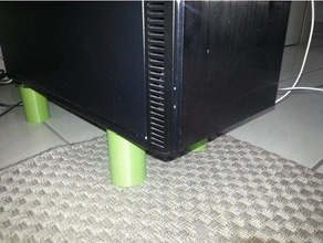 fractal design tower raiser computer computer-Zubehör PC-Gehäuse stehen 3d print model - Mito3D
