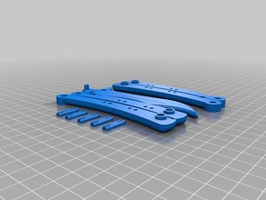 canivete butterfly 3d impressão 3d print model - Mito3D