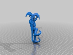 cinza bobo hobby o da corte assustador palhaço crítica de artesanato dnd em miniatura masmorras e dragões stingray robô 3d print model - Mito3D