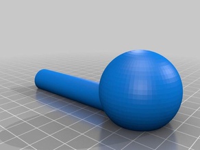 yardımcı manyetik karo oyuncak kulpları taslak oyun aksesuarlar assistivetech teknoloji çocuk oyuncağı openscad 3d print model - Mito3D