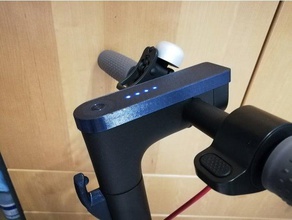xiaomi m365 handle bar cover automotive handlebar plate rain scooter shield mijia 3d print model - Mito3D