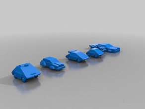robotech domestic vehicles southern cross games asc rrt terrain ueg wargame wargames 3d print model - Mito3D