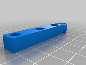 smoking filter holder keychain slim 3d printing 3d print model - Mito3D
