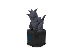 pokemon ginásio estátua modelo móveis rhydon 3d print model - Mito3D