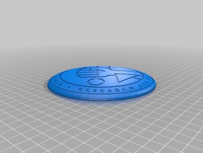 hellboy insignia accessoires 3d print model - Mito3D