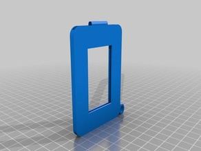 tesla 3 card keychain automotive 3d print model - Mito3D