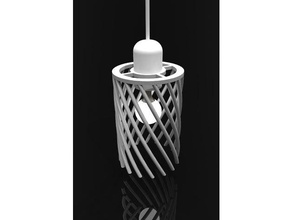 sleek lamp shade household desklamp lampshade light bulb 3d print model - Mito3D