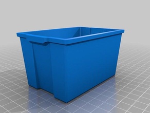 Geri Dönüşüm Kutusu tatlandırıcı sahibi kaplar mutfak depolama kutusu saklama kabı paket 3d print model - Mito3D