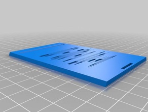 il mio personalizzato parametrico diviso casella di scorrimento testo superiore del coperchio contenitori 3d print model - Mito3D