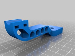 jgaurora a5x zugentlastung 3d printer parts heatbed cable holder 3d print model - Mito3D