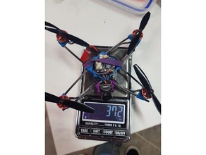twiggy fpv frame 100 rc vehicles 1103 brushless drone quad tiny whoop ultralight 3d print model - Mito3D