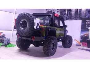 aksiyel scx10 jeep jk zırh çamurluklar mekanik oyuncaklar burnie222 rc3drissa scx10ii 3d print model - Mito3D